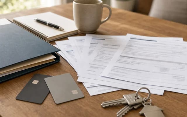 Household reviewing loan repayments, credit commitments, and a practical cash-flow plan