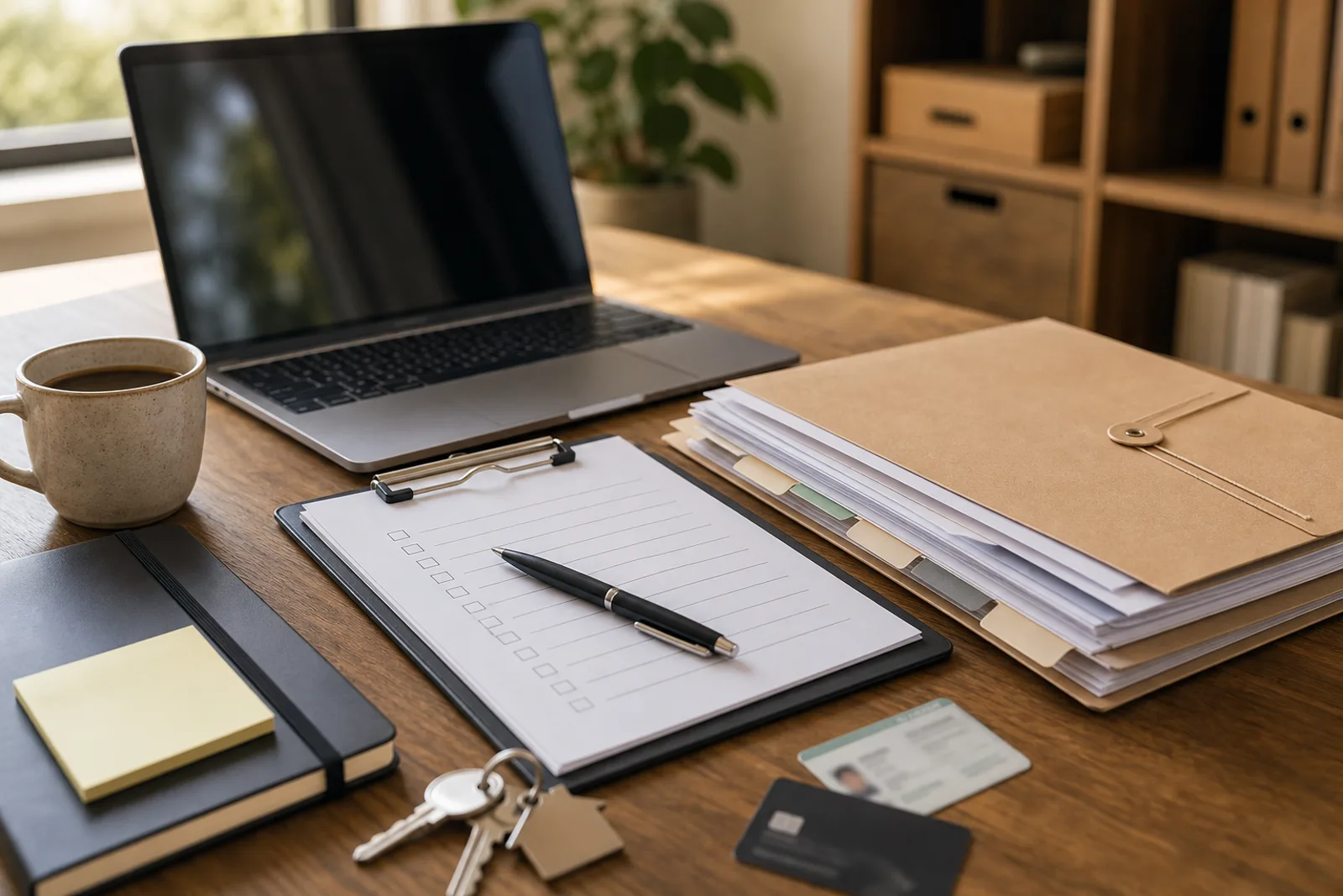 Australian borrower preparing employment and home-loan documents